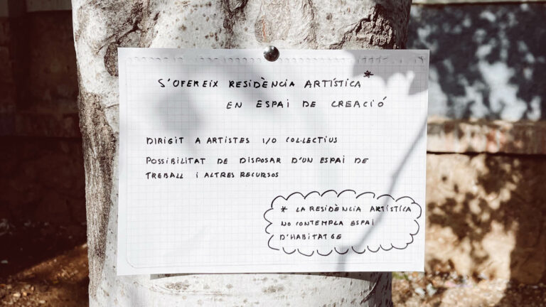 ARTISTES EN RESIDÈNCIA