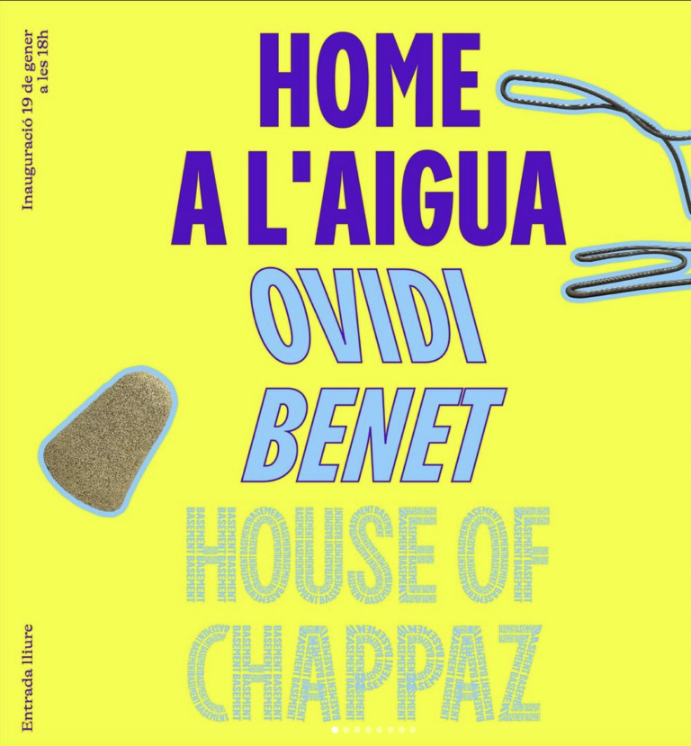 Home a l’aigua. Ovidi Benet