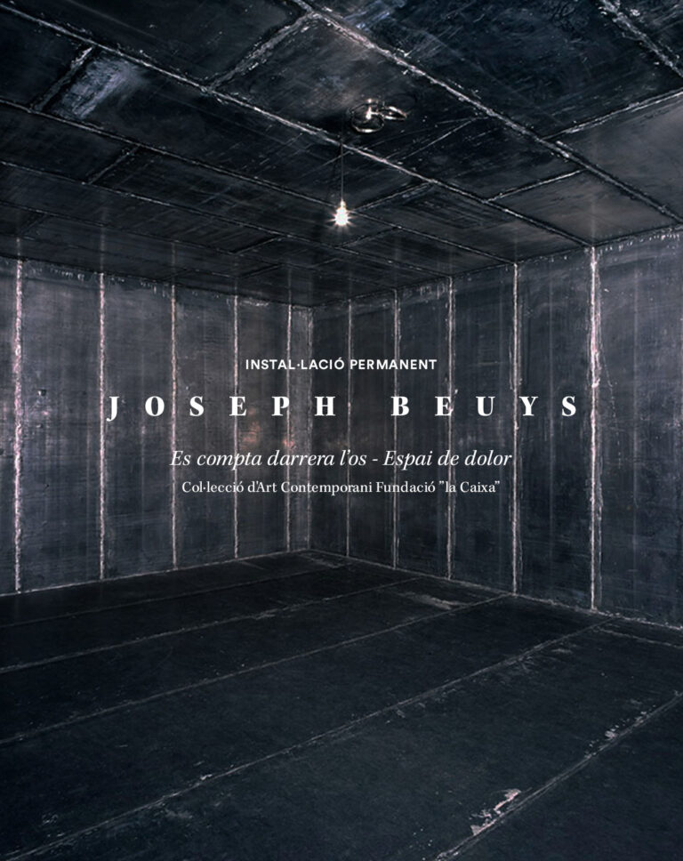 Joseph Beuys. Es compta darrera l’ós – Espai de dolor