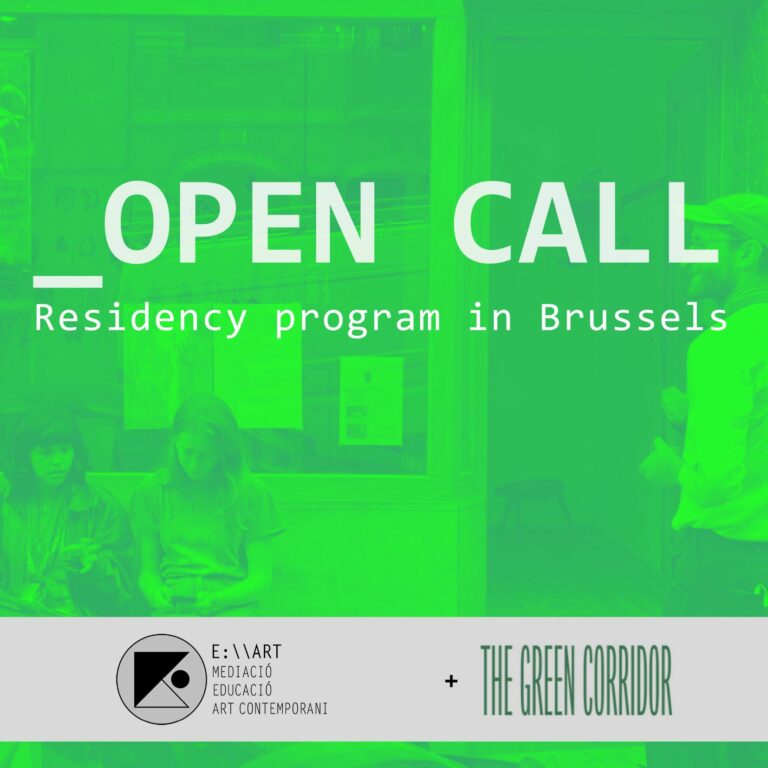 Residència artística a Brussel·les 2024