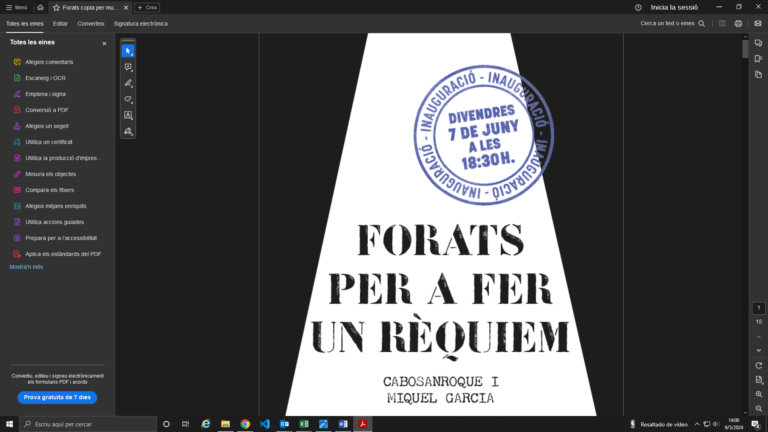 Forats per a fer un rèquiem