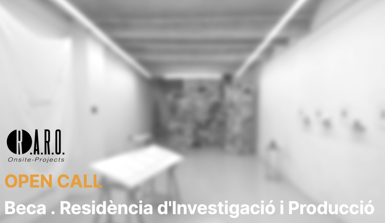 Beca . Residència d’Investigació i Producció