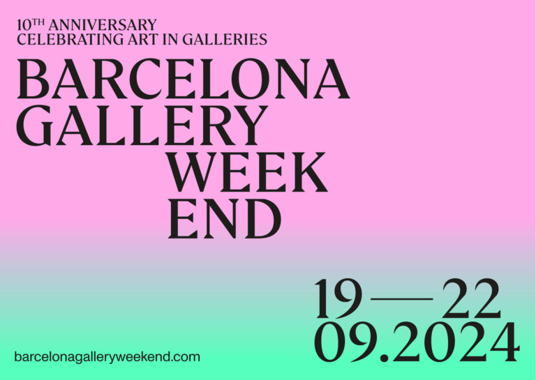 Barcelona Gallery Weekend 2024