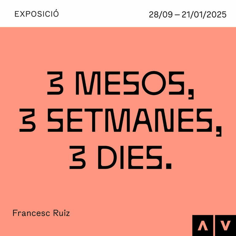 3 mesos, 3 setmanes, 3 dies