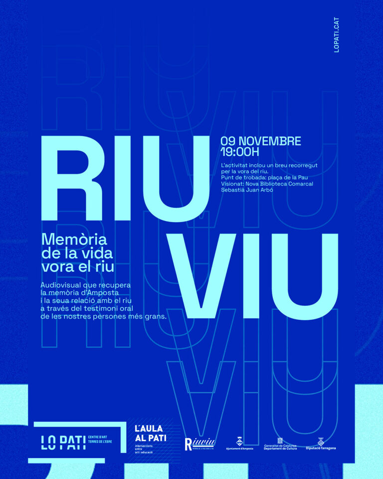 L'Aula al Pati: RIU VIU