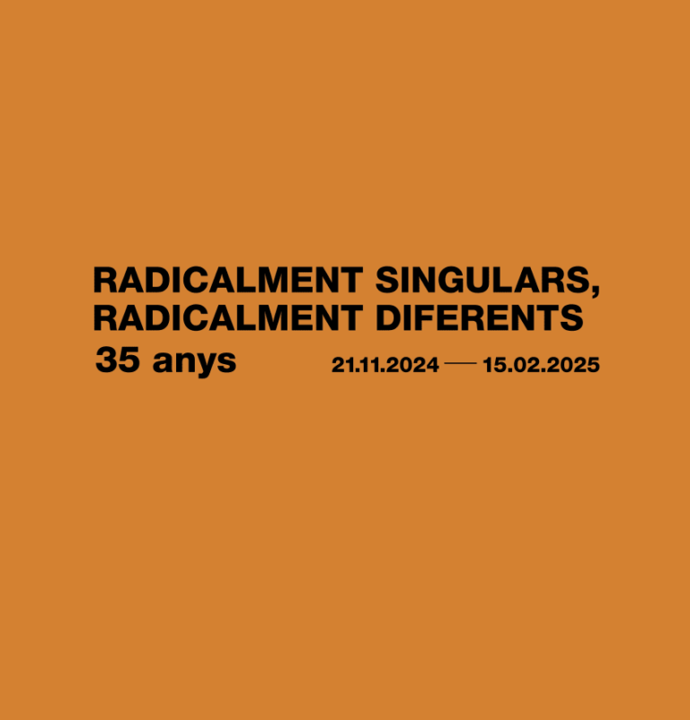Radicalment singulars, radicalment diferents