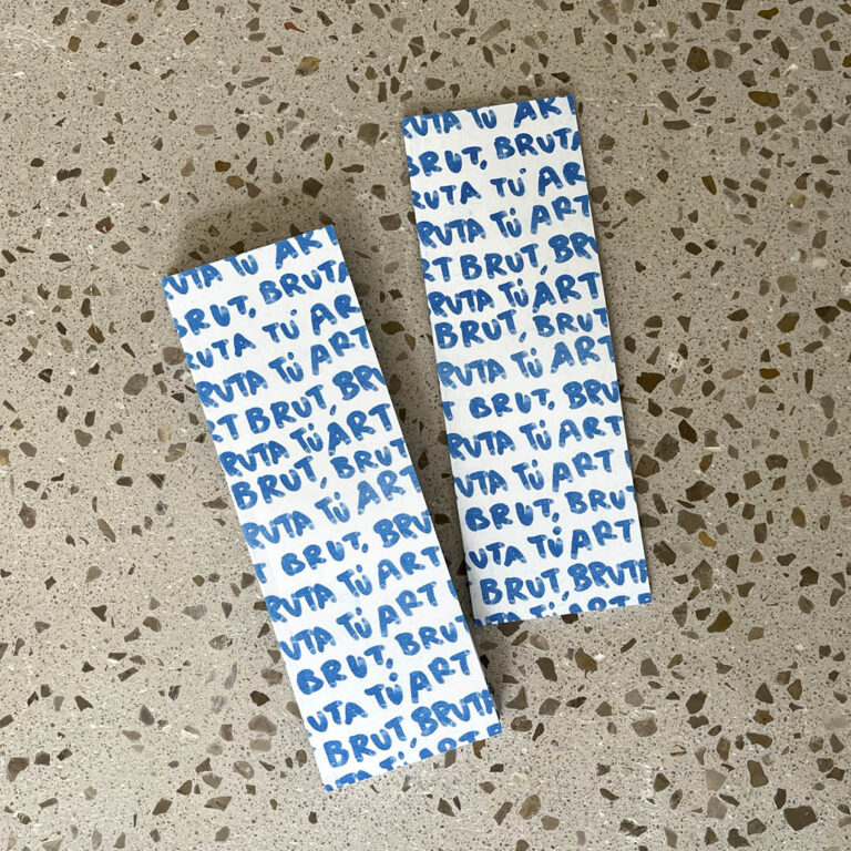 presentació Art brut, bruta tú 100mg de Fátima Masoud