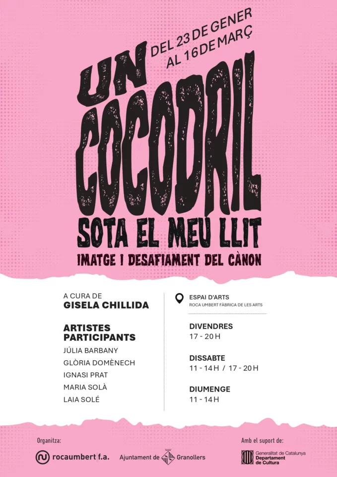 Visita comentada a la exposición Un cocodril sota el meu llit