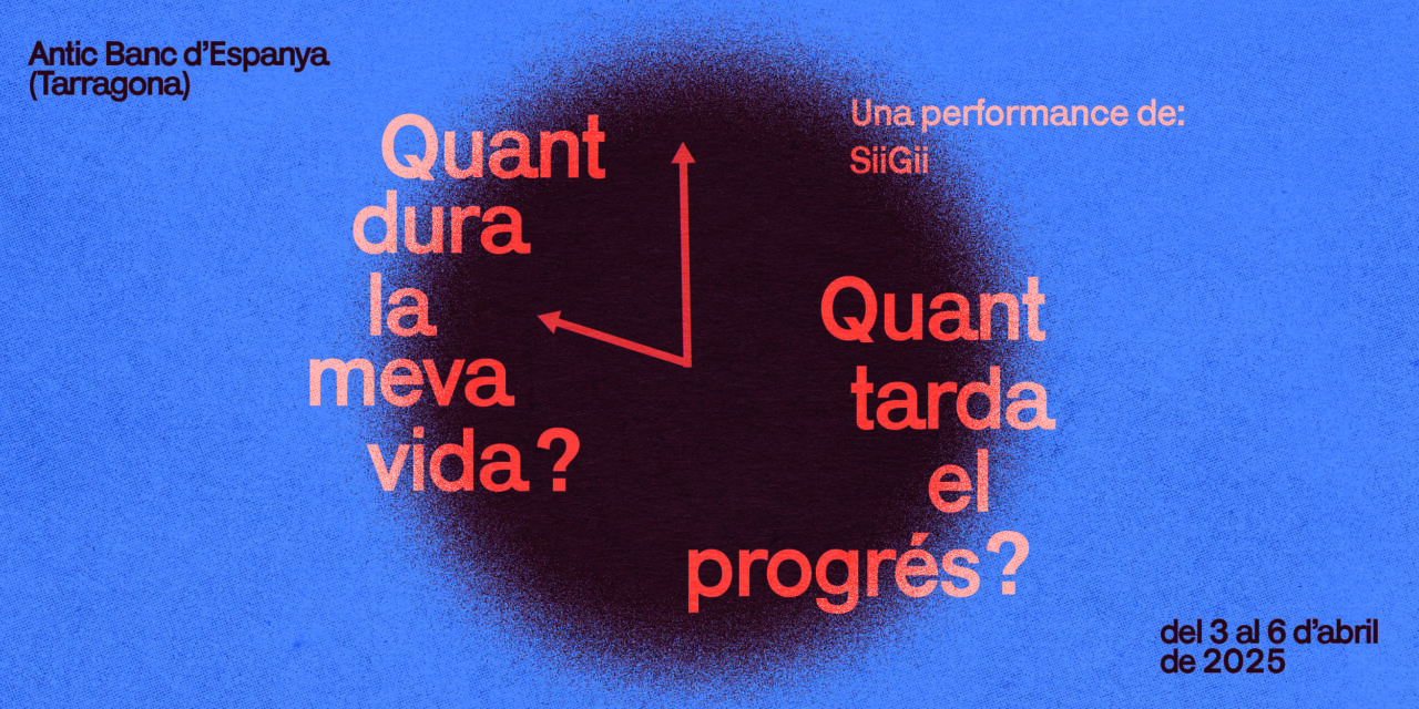 “Quant dura la meva vida? Quant tarda el progrés?” Siigii a l'antic Banc d’Espanya