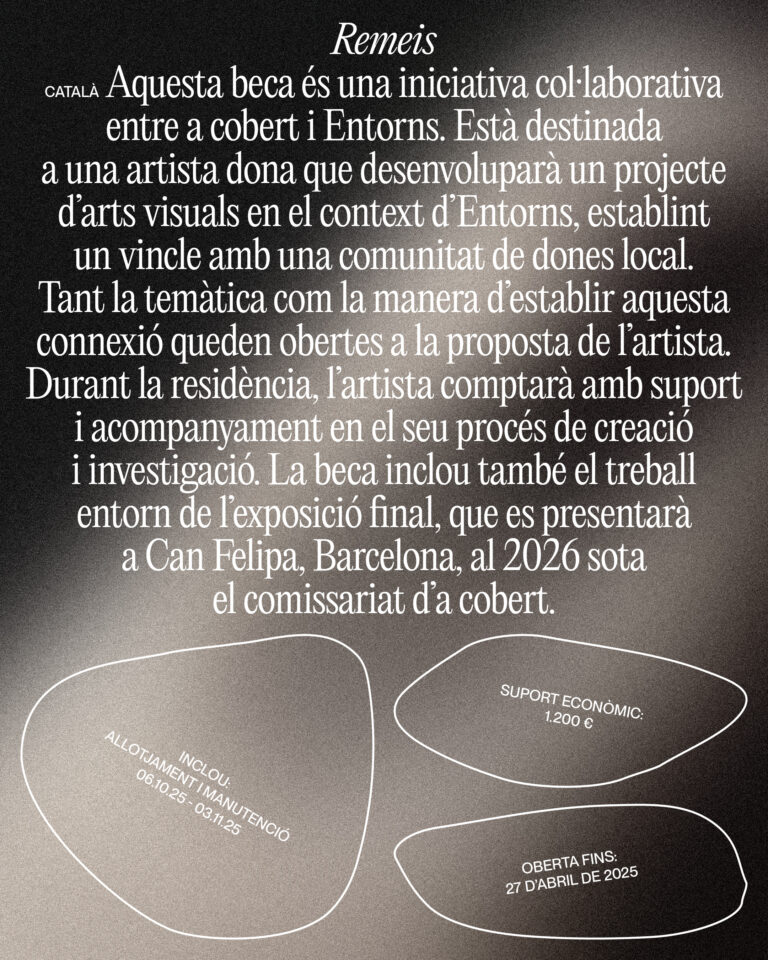 convocatòria de residència REMEIS