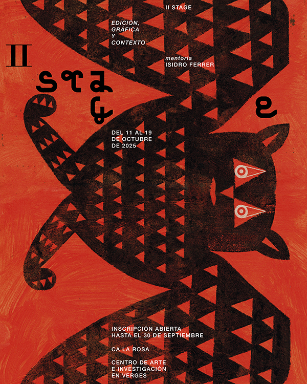 Stage d’Edició, Gràfica i Narrativitat / Isidro Ferrer. Del 4 al 12 de juliol de 2026