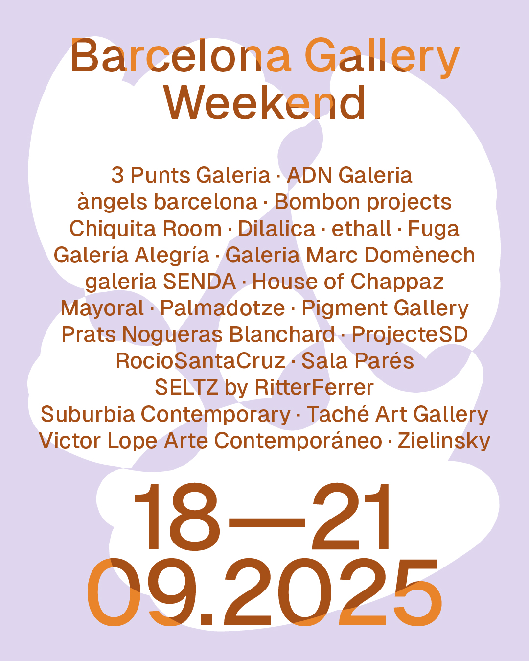 Barcelona Gallery Weekend 2025