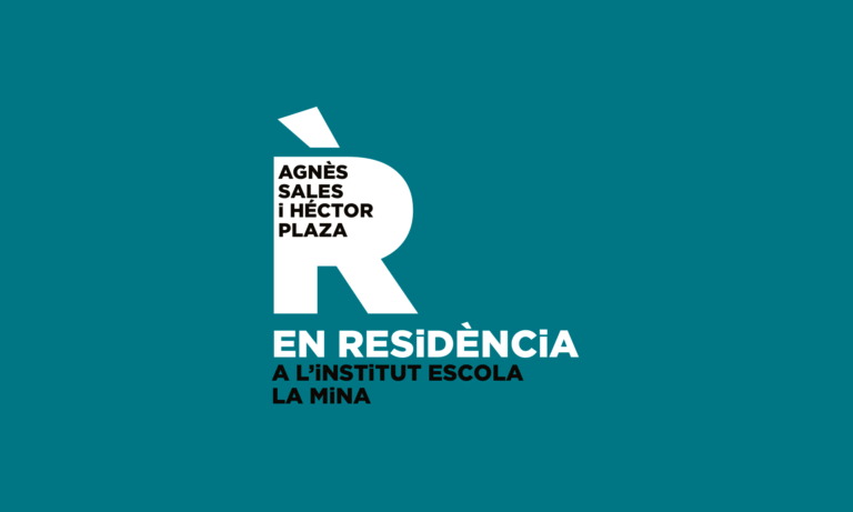 No por bandera. Agnès Sales i Héctor Plaza EN RESiDÈNCiA a l’Institut Escola La Mina