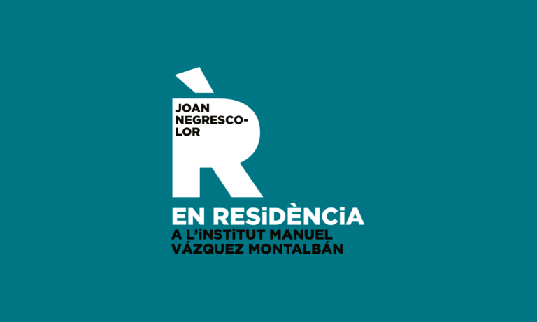 B/N (-+). _blanc negre, negatiu positiu _. Joan Negrescolor EN RESiDÈNCiA a l’Institut Manuel Vázquez Montalbán