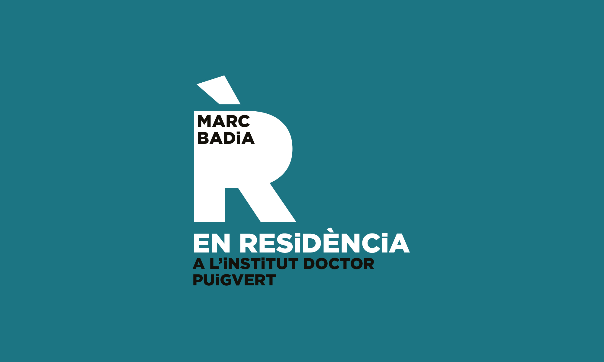Tot té un punt estrany. Marc Badia EN RESiDÈNCiA a l’Institut Doctor Puigvert