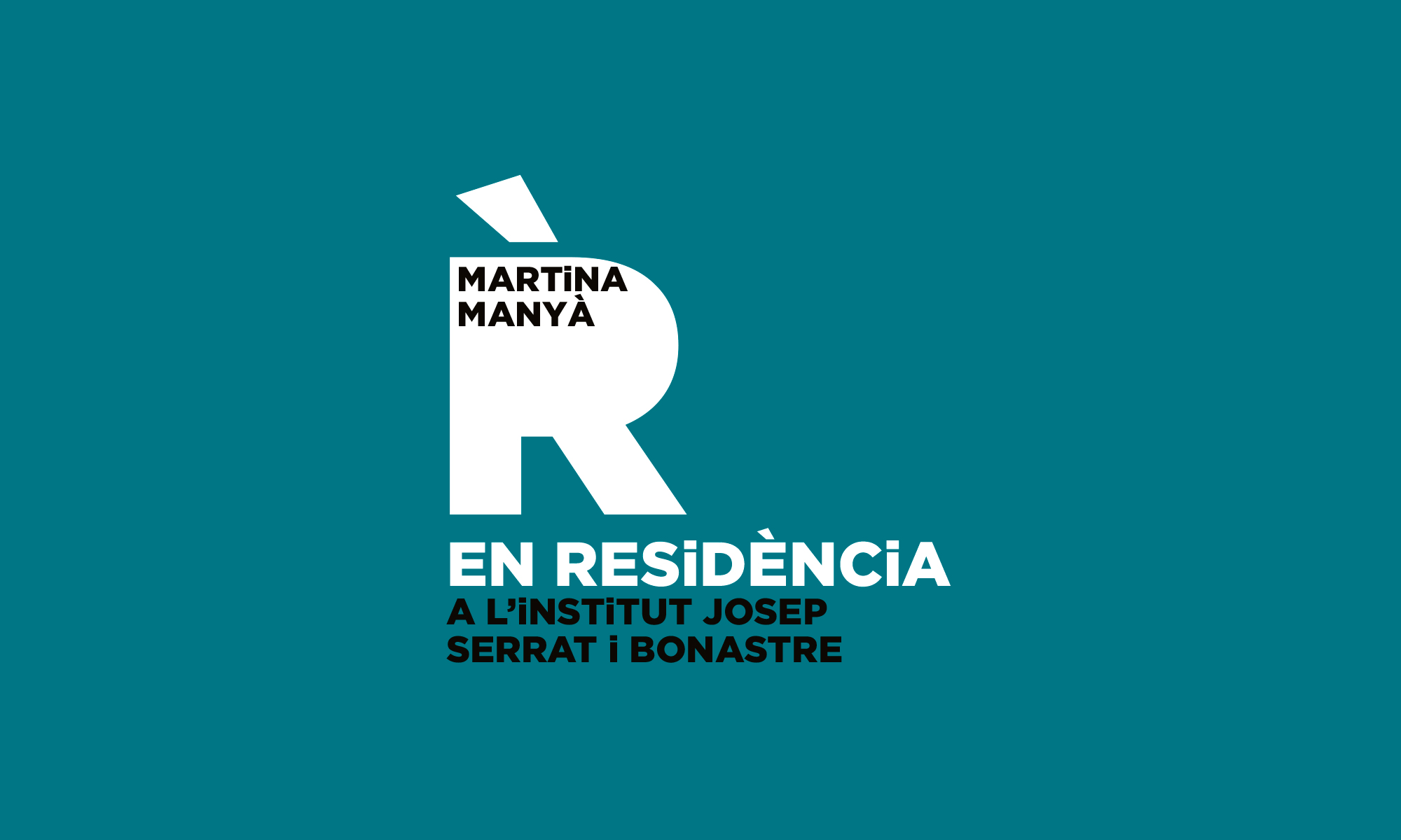 Martina Manyà EN RESiDÈNCiA a l’Institut  Josep Serrat i Bonastre