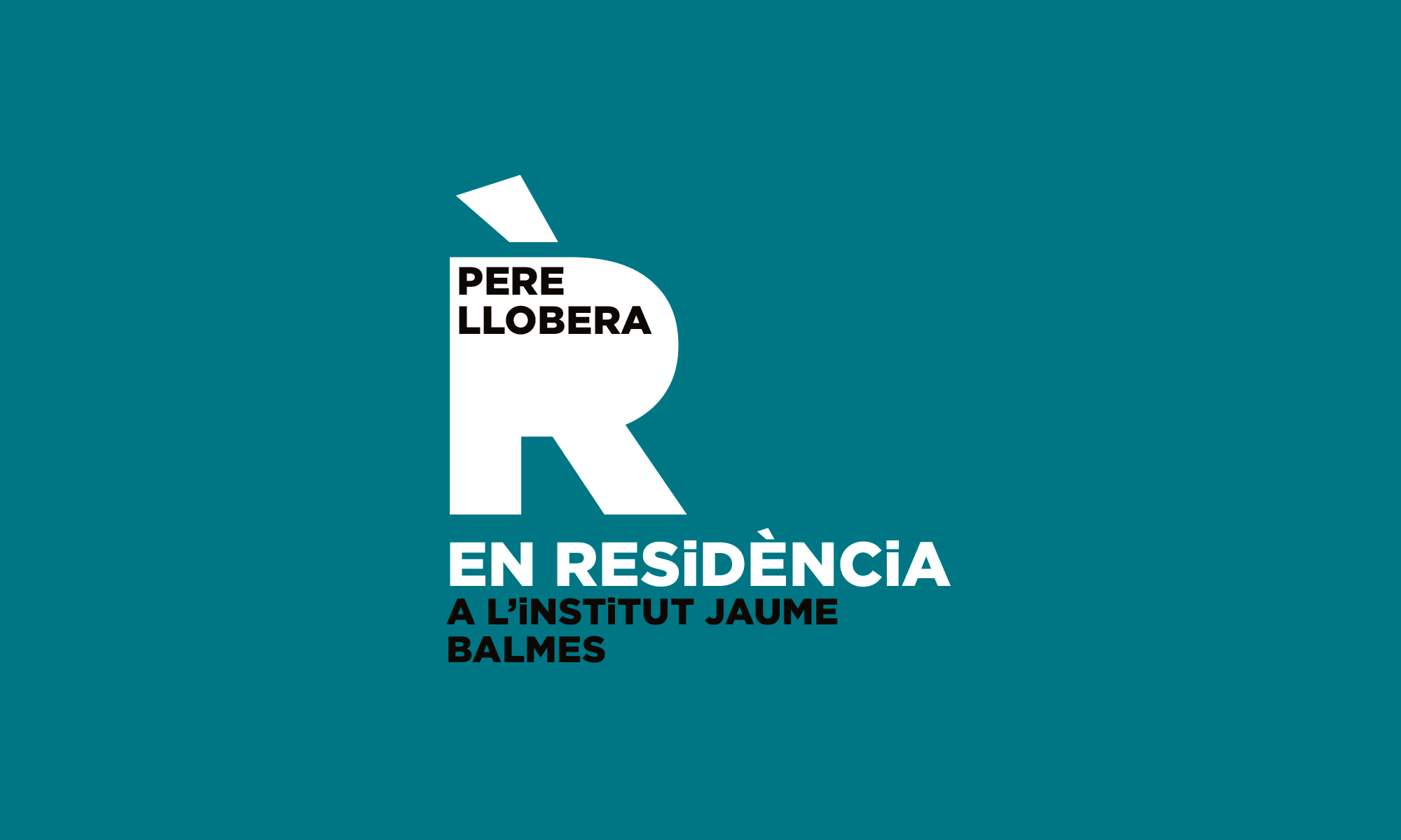 Un món metafísicament abandonat. Pere Llobera EN RESiDÈNCiA a l’Institut Jaume Balmes