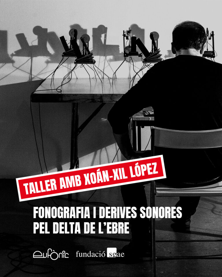 Taller de fonografia amb Xoán-Xil López