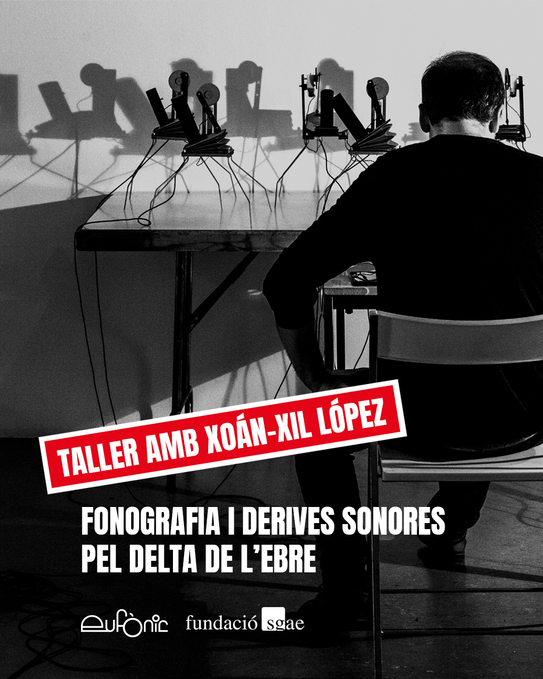 Taller de fonografia amb Xoán-Xil López
