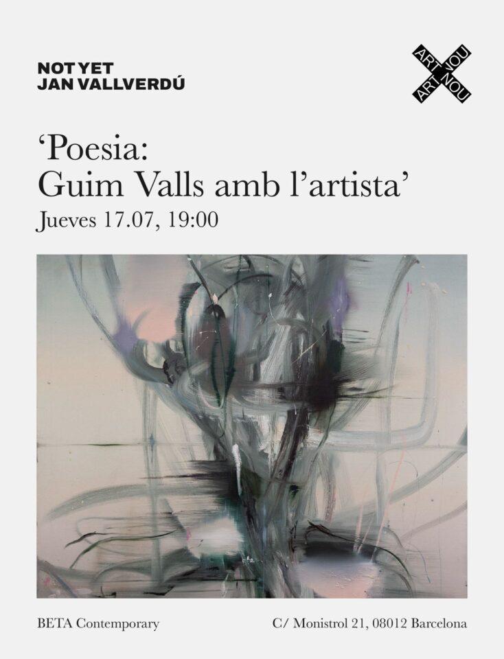 Trobada poesia i art amb Guim Valls i Jan Vallverdú