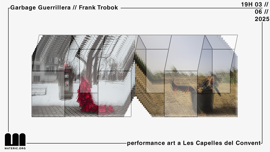Performance art a les Capelles del Convent de Barcelona amb Frank Trobok i Garbage Guerrillera