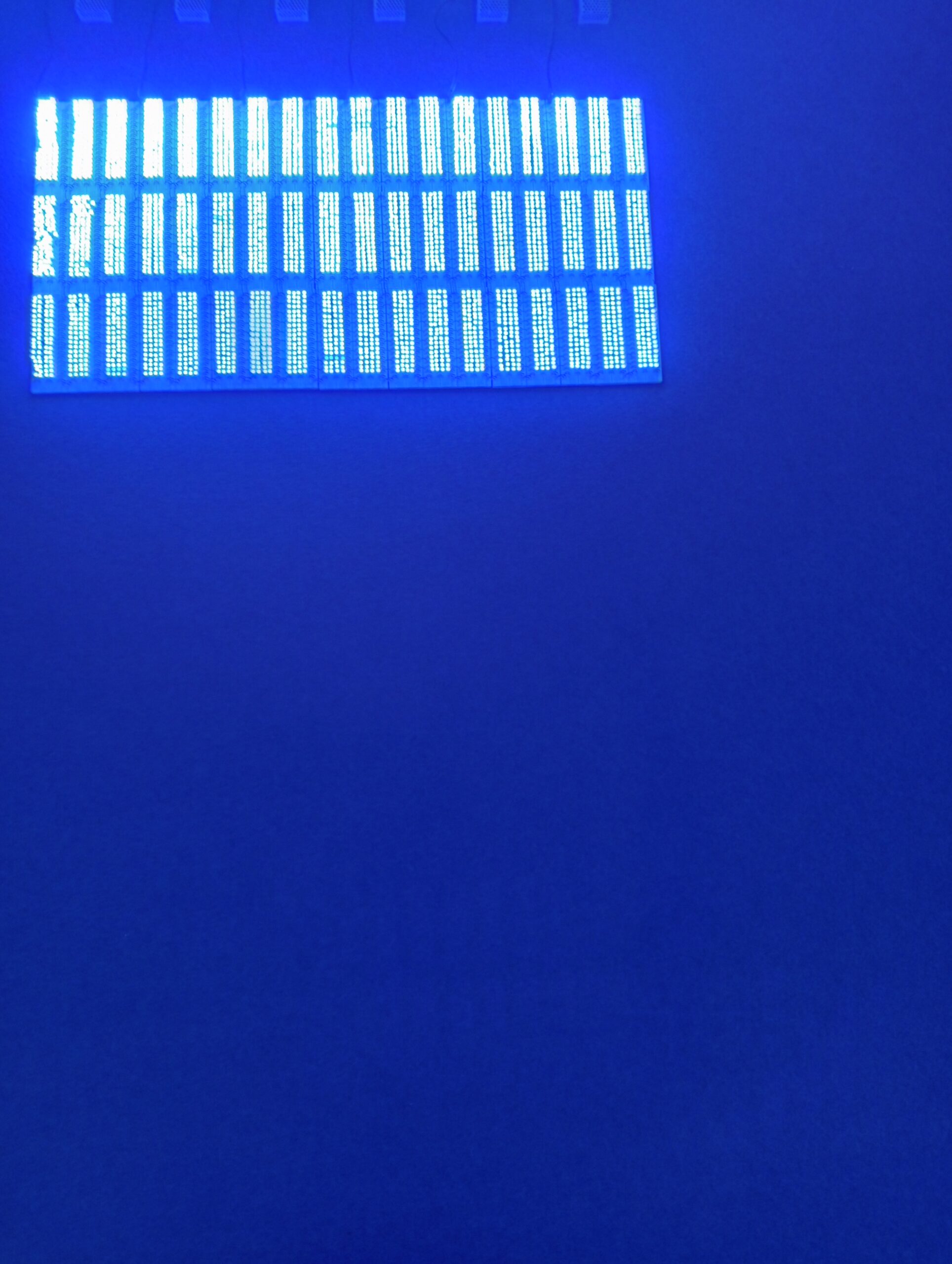 Tinting some material explorations in blue