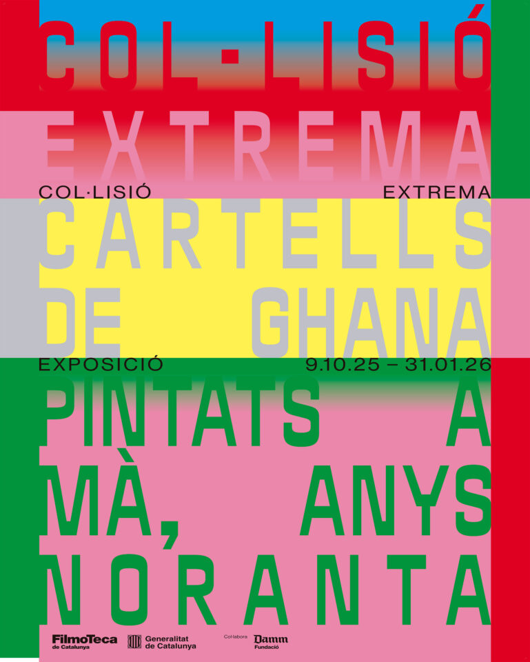 Colisión extrema. Carteles de Ghana pintados a mano, años noventa