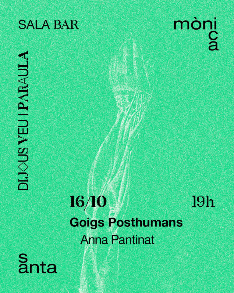 Thursdays of voice and word - GOIGS POSTHUMANS