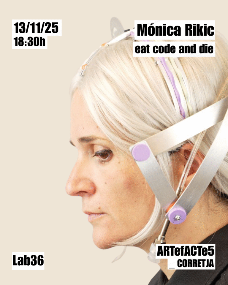 eat code and die. Mónica Rikić.