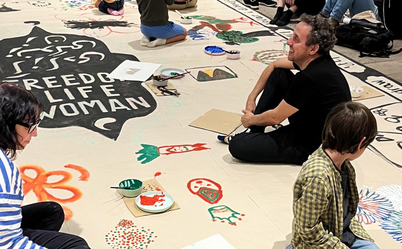 Això també és una pancarta (Amb Semilla Migrante)