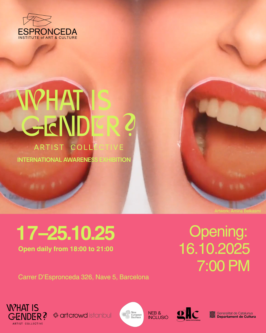 What Is Gender?  Una exposició col·lectiva internacional que explora identitat, diversitat i pertinença.
