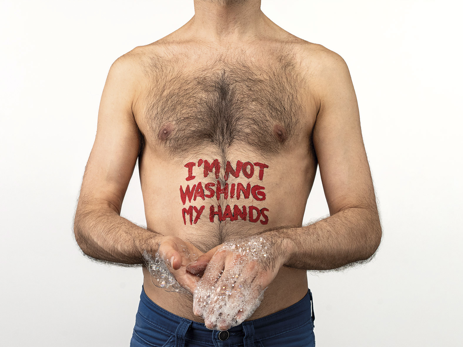 I am not washing my hands. Ramon Guimarães.
