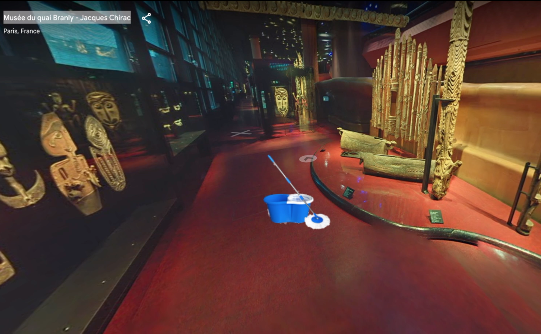 Virtual Cleaning Service for Museums and Art Institutions