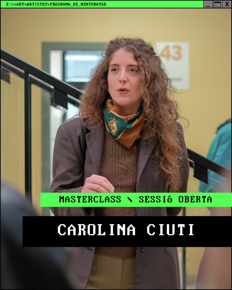 Masterclass amb Carolina Ciuti