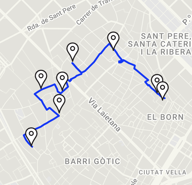 Objetos y Sujetos perdidos. Ruta de Gloria G. Durán