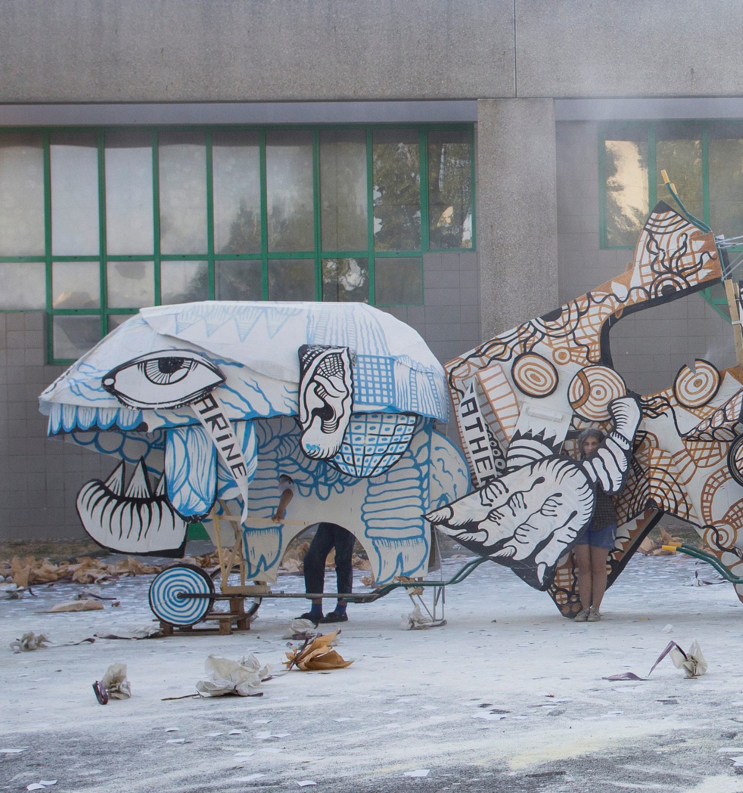 Marcel·lí Antúnez Roca. ‘Natura centrum est. Campament Oval’