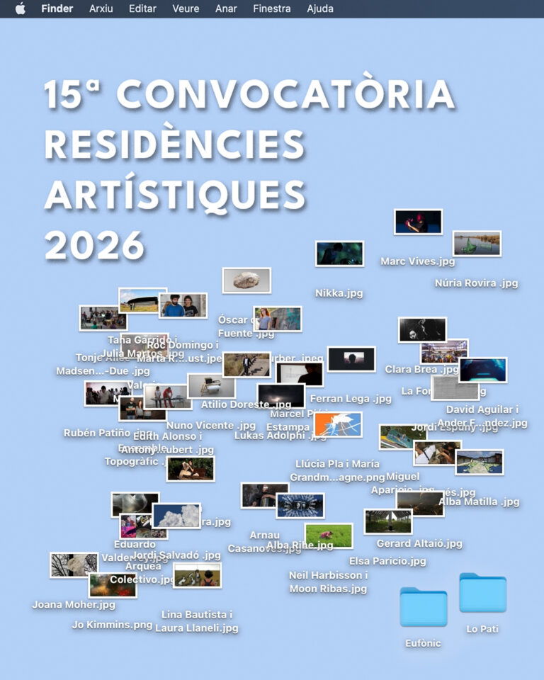 15ª Convocatòria de residències creatives Eufònic / Lo Pati 2026
