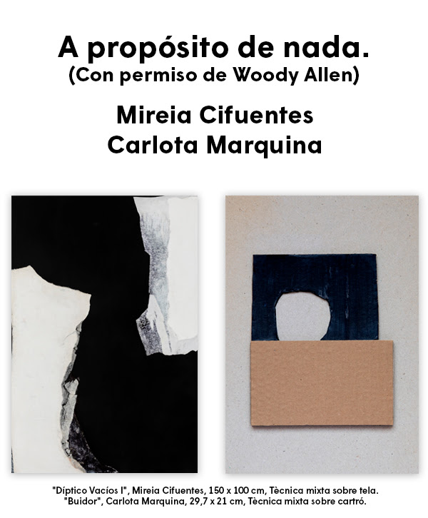 ‘A propòsit de res. (Amb permís de Woody Allen)’ de Carlota Marquina + Mireia Cifuentes