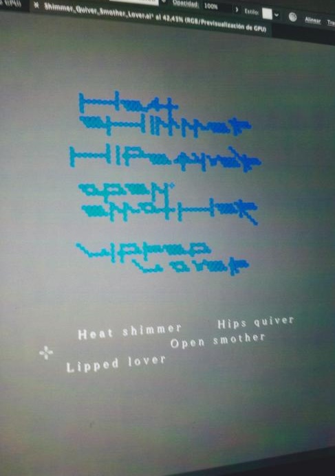 Heat Shimmer, Hips Quiver, Open Smother, Lipped Lover. Margot E. Cuevas