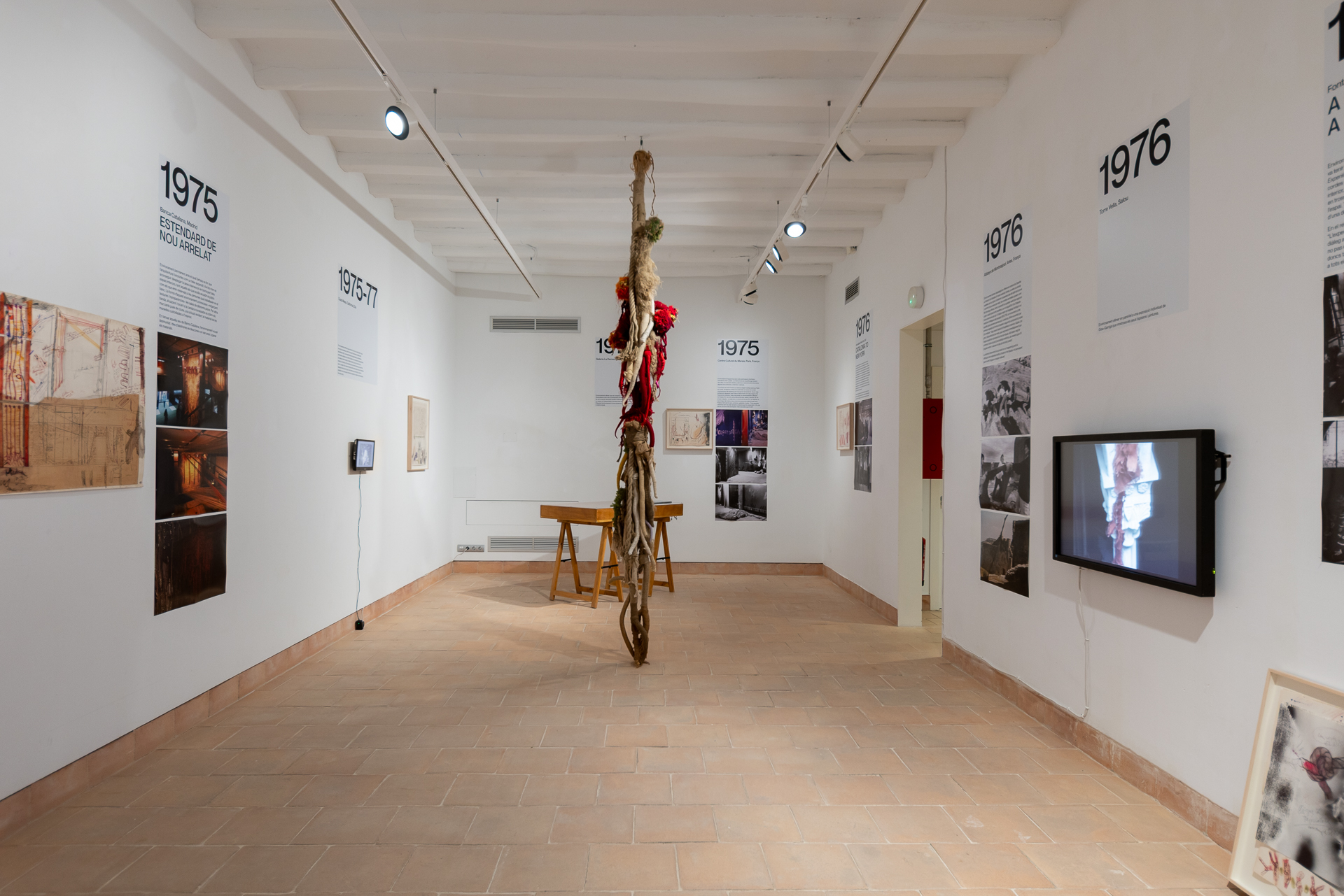 Punt de trobada a “Josep Grau-Garriga: Tots els environaments del món”, a càrrec de Maribel Vidal-Quadras