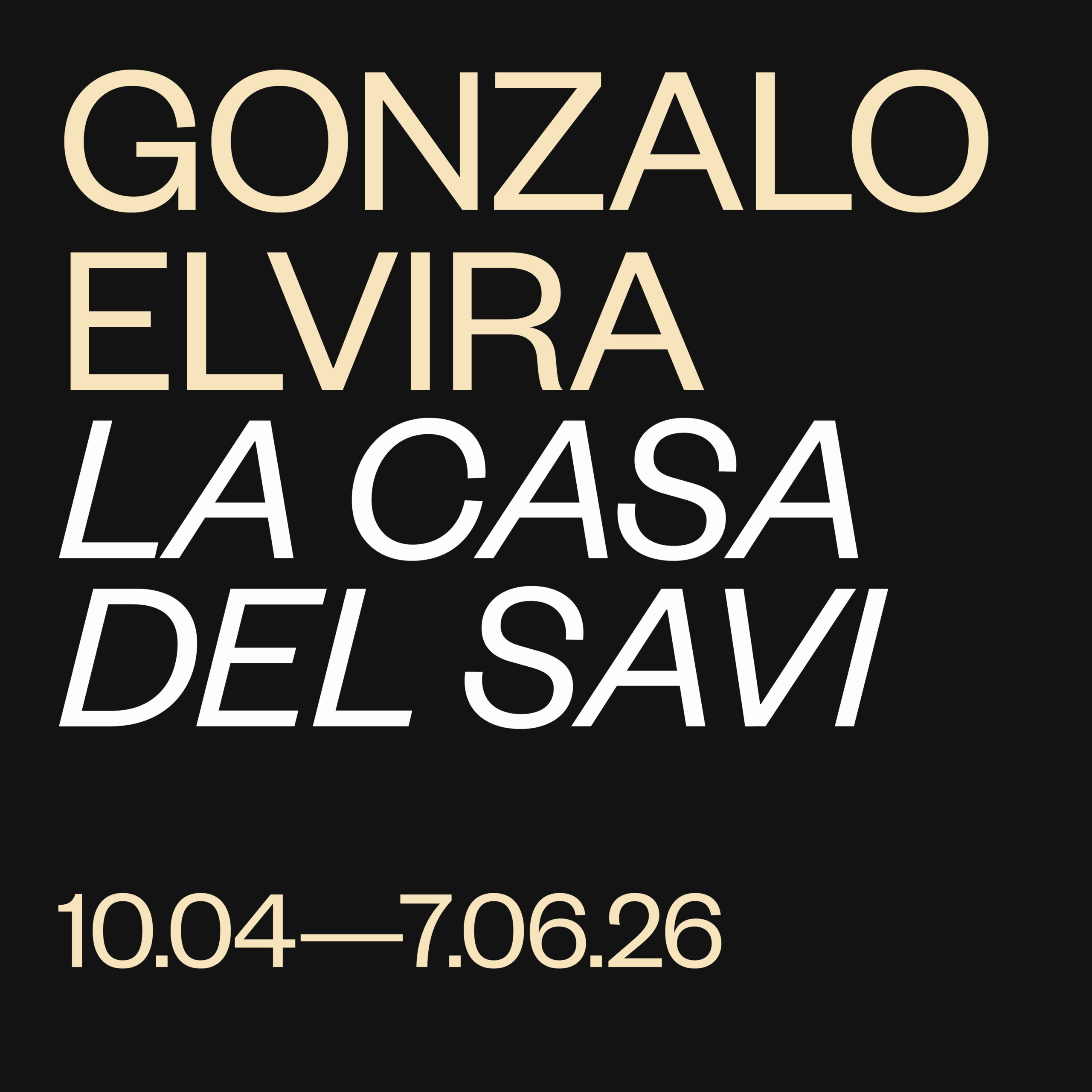 La casa del savi. Gonzalo Elvira