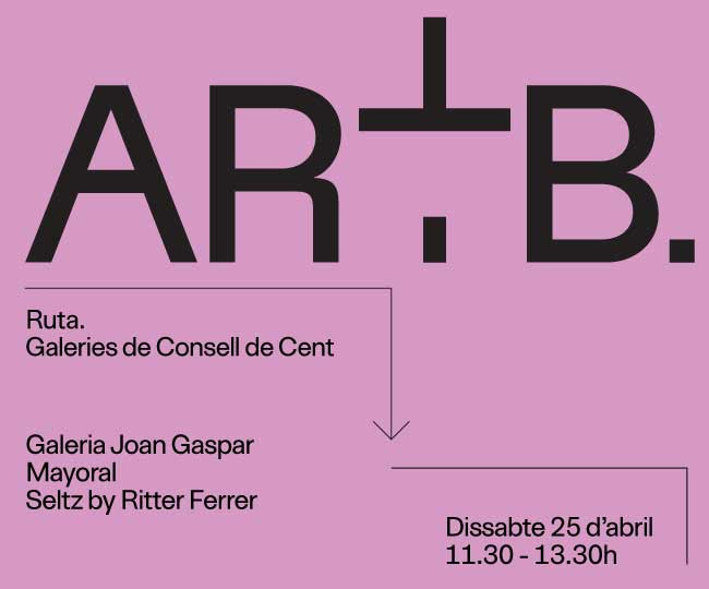 Ruta per galeries de Consell de Cent