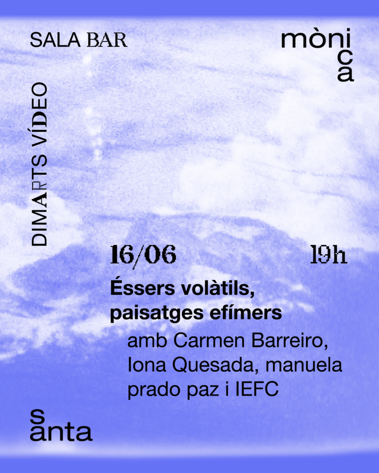 Éssers volàtils, paisatges efímers