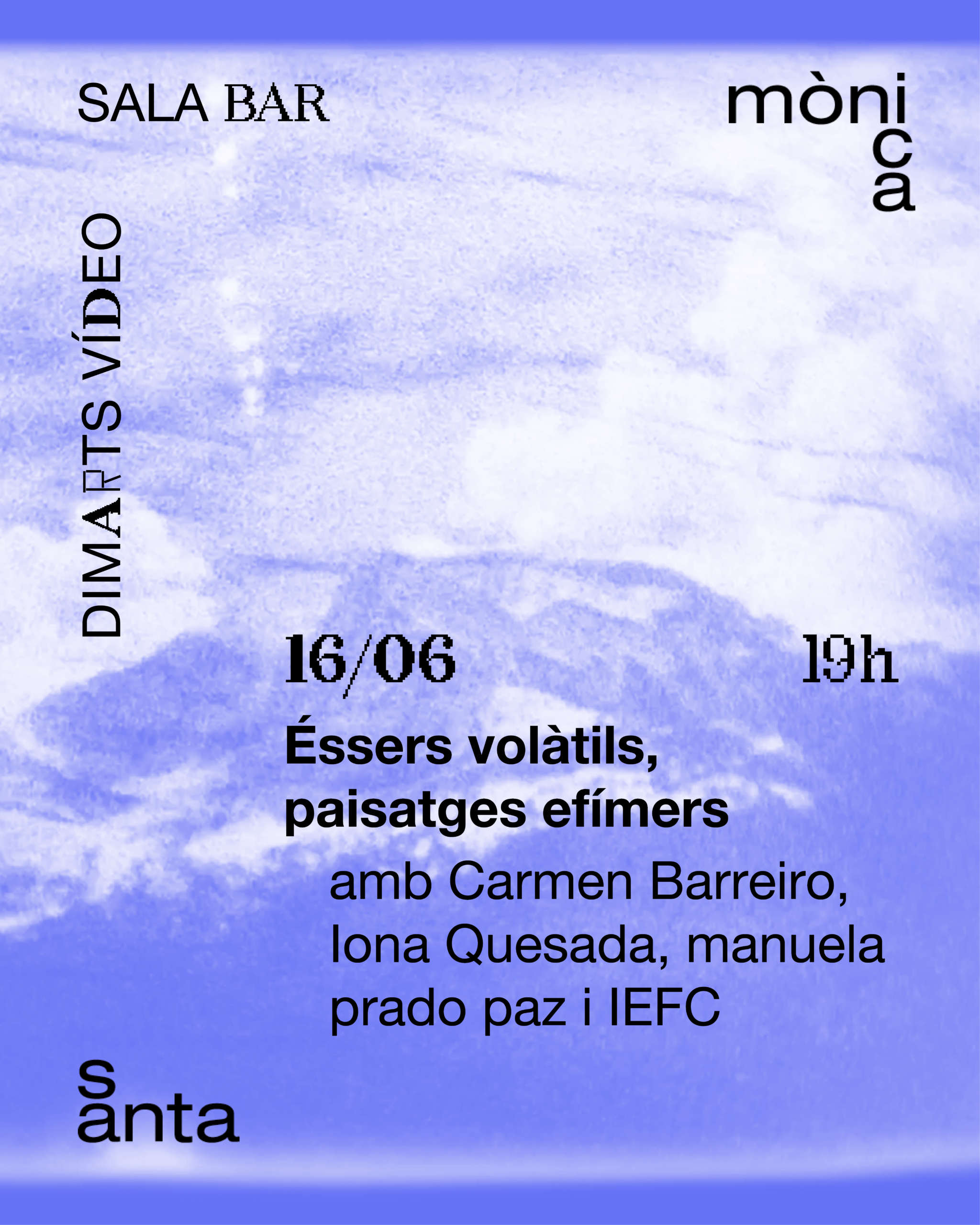 Éssers volàtils, paisatges efímers