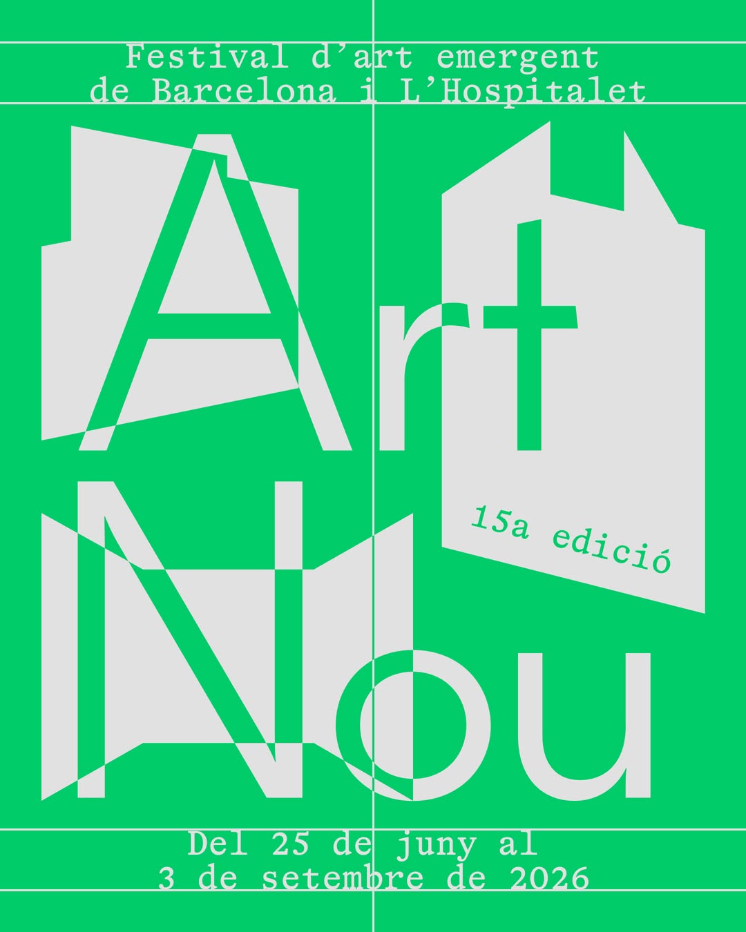Art Nou. Festival d’art emergent de Barcelona i L’Hospitalet. 15a edició