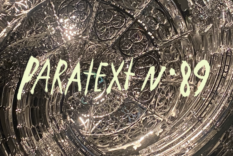 Paratext #89 amb Sara Miravet, Sina Stengel i Peggy KUO