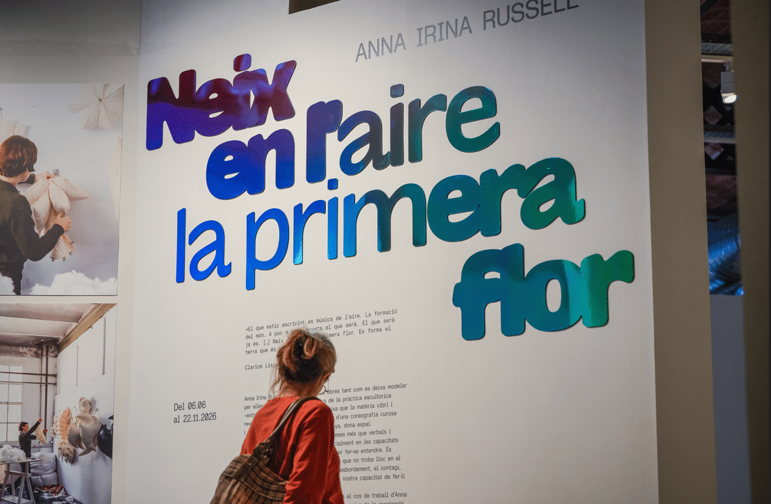 Guided tour to 'The first flower is born in the air', with Anna Irina Russell and blanca arias