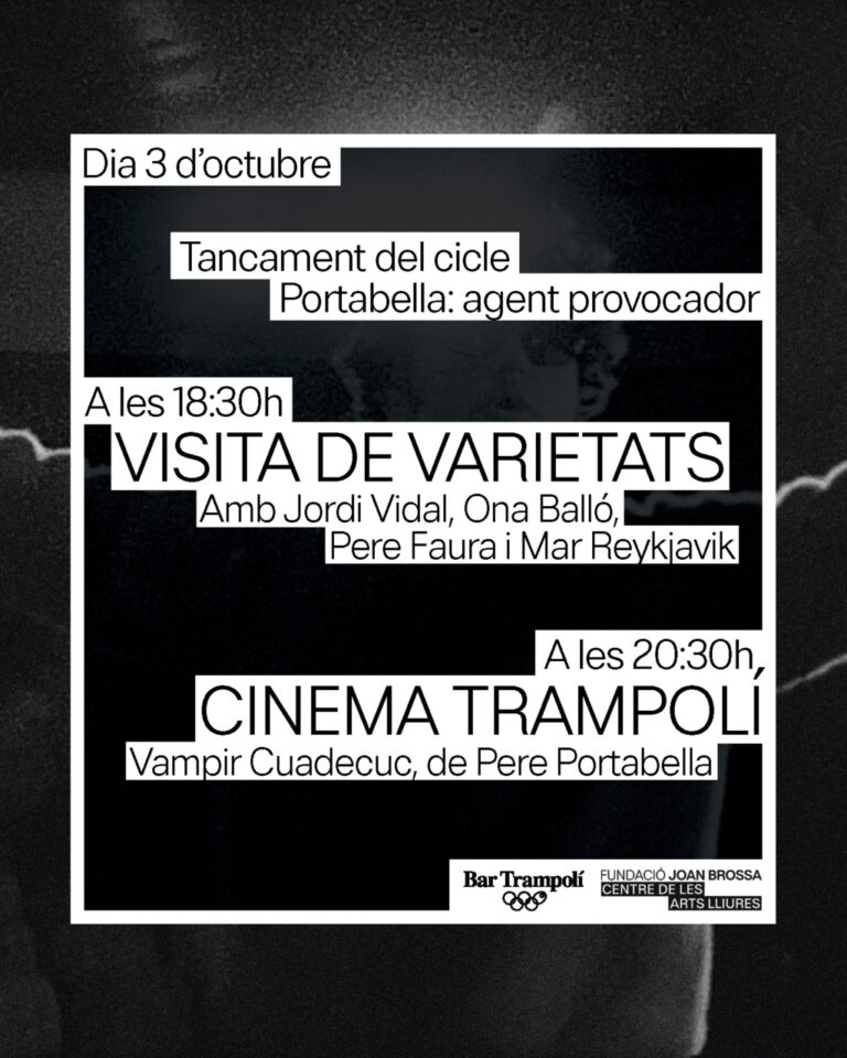 Visita de varietats i projecció de Vampir Cuadecuc