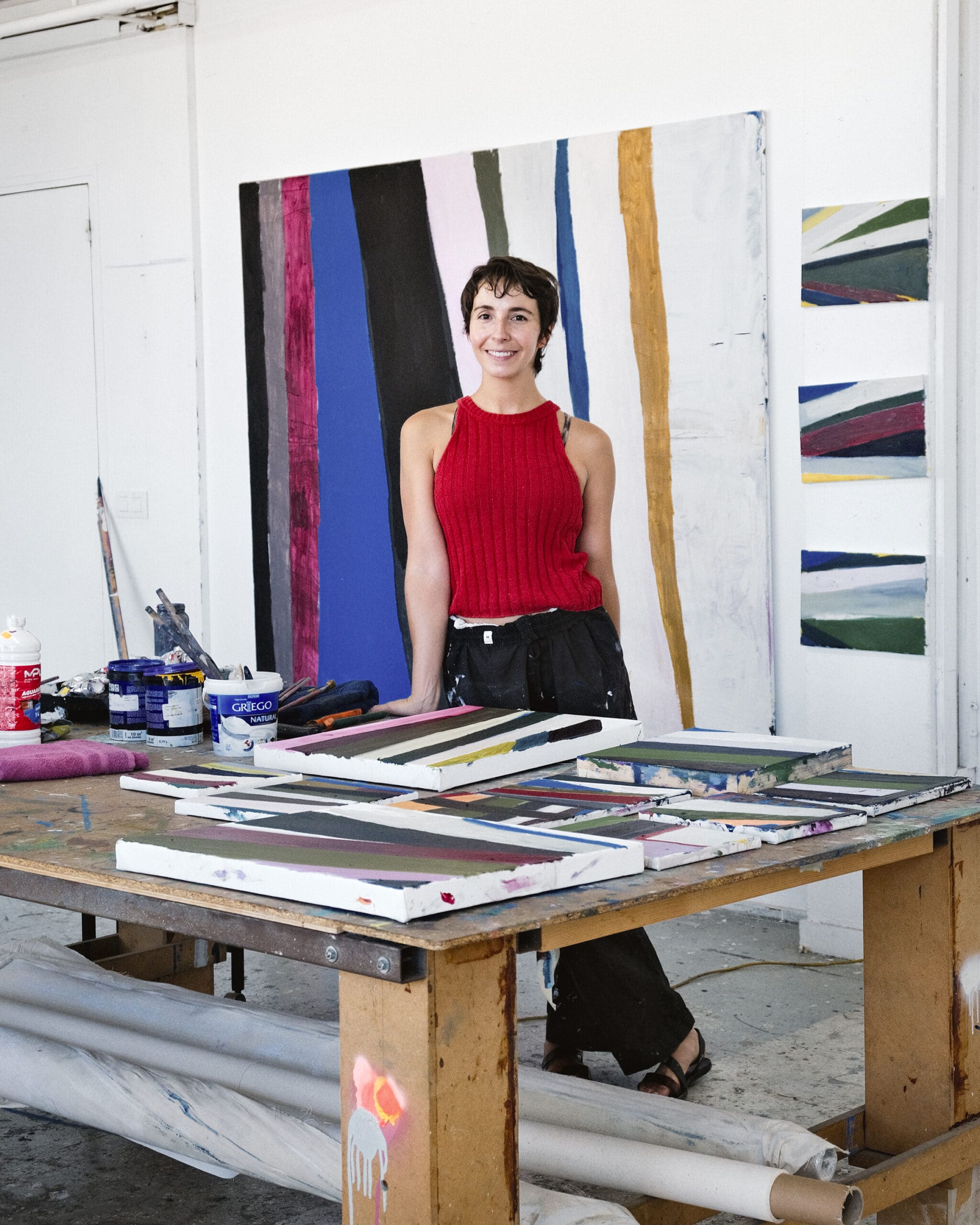 Inauguració de “Punto y coma”, la nova exposició de l’artista Teresa Camacho.
