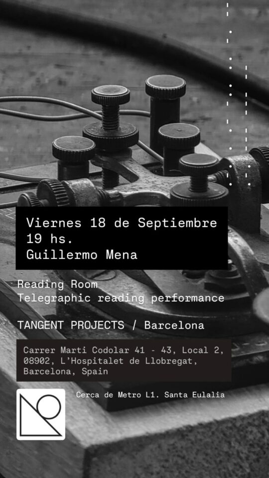 Reading Room - 5th Anniversary - Guillermo Mena